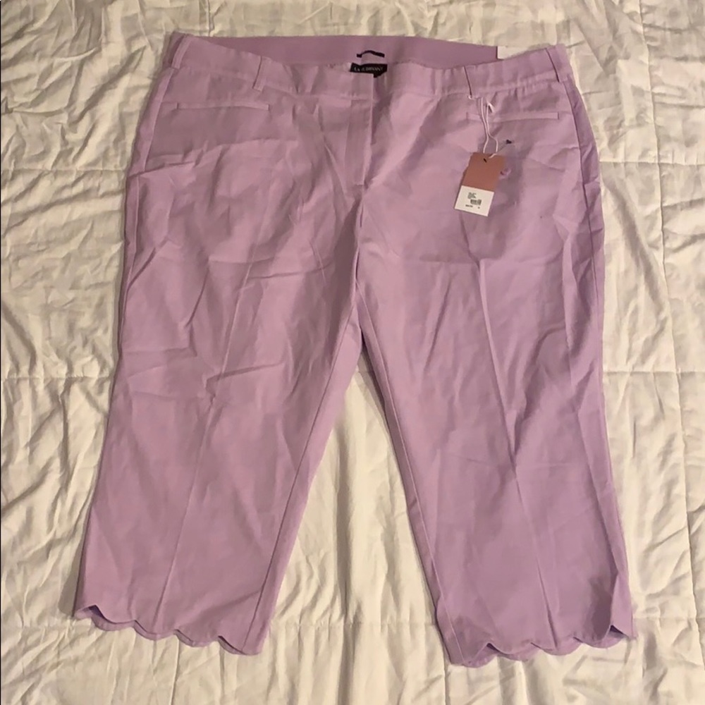 Plus size 28 cropped career pants NWT - Picture 1 of 6